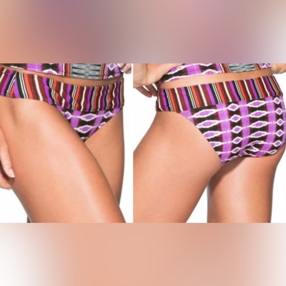 NWOT Athleta Aerial Tiki reversible bathing suit bottom XS
